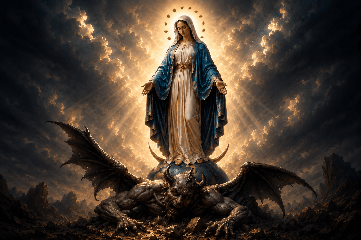 Virgen María — portada de Fidelis Missio