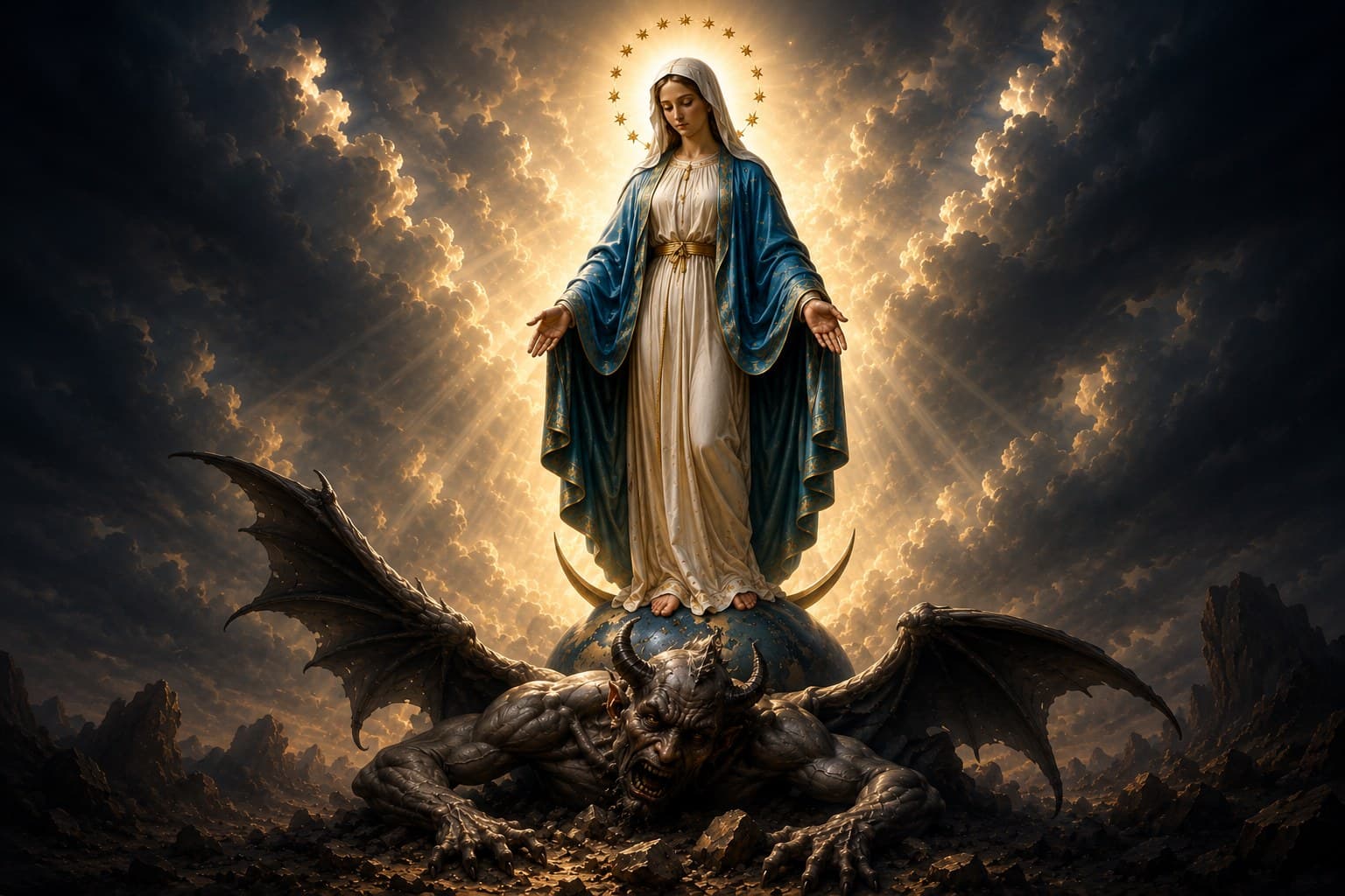 Virgen María — portada de Fidelis Missio